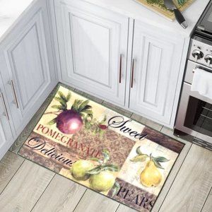 Rectangular Kitchen Mat  Fruits# R25  18 x 30 By Catalina Home